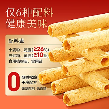 良品铺子港式黄油鸡蛋卷礼盒装中式糕点饼干[2元优惠券]-寻折猪
