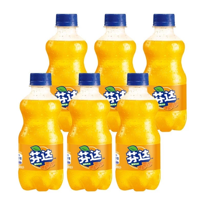 可口可乐雪碧芬达碳酸饮料混合味300ml迷你汽水小瓶整件批发300ml