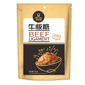 科尔沁烧烤味牛板筋100g*3袋内蒙古特产休闲零食小吃即食牛板筋