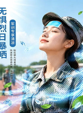 冰凉贴军训BI备用品全套降温神器