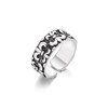 IDEAGEMER iris sterling silver ring trendy for boys