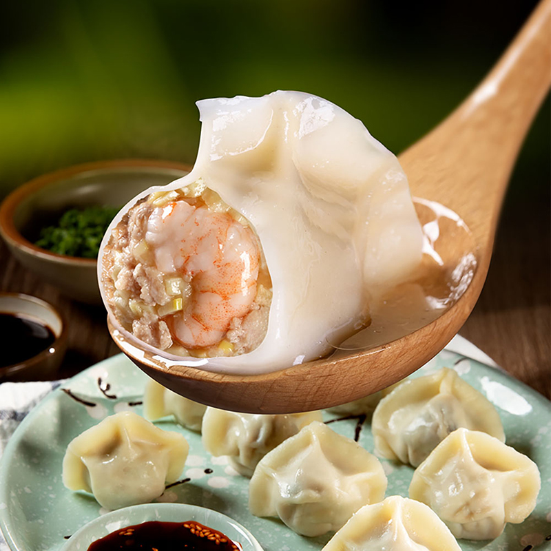 思念金牌虾至臻虾皇饺480g*5袋160只装虾仁玉米速冻蒸煎饺早餐