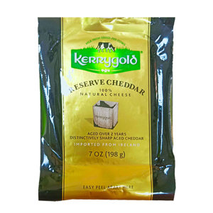 金凯利（KERRYGOLD）爱尔兰进口陈年切达奶酪198g烘培原料