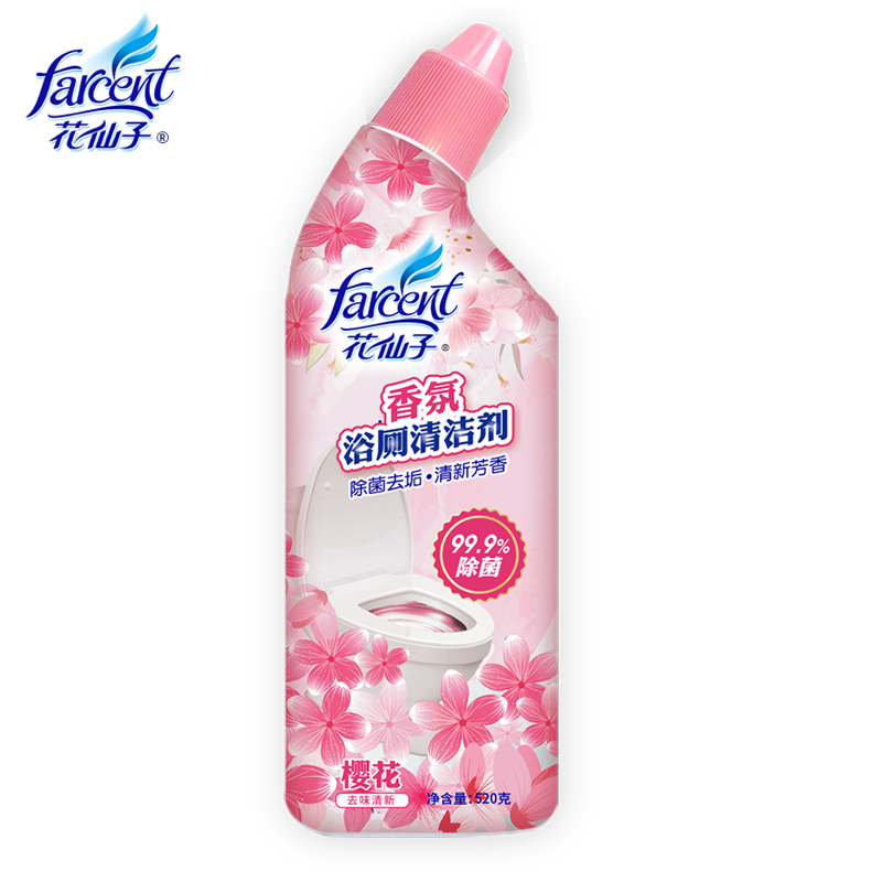 花仙子樱花洁厕剂马桶厕所清洁清洗剂
