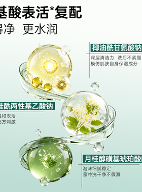 植物医生积雪草氨基酸洗面奶水润