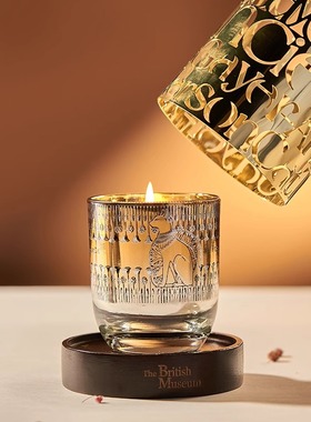 大英博物馆安德森猫镂空香薰灯罩桌面摆件乔迁礼物生日礼物女生