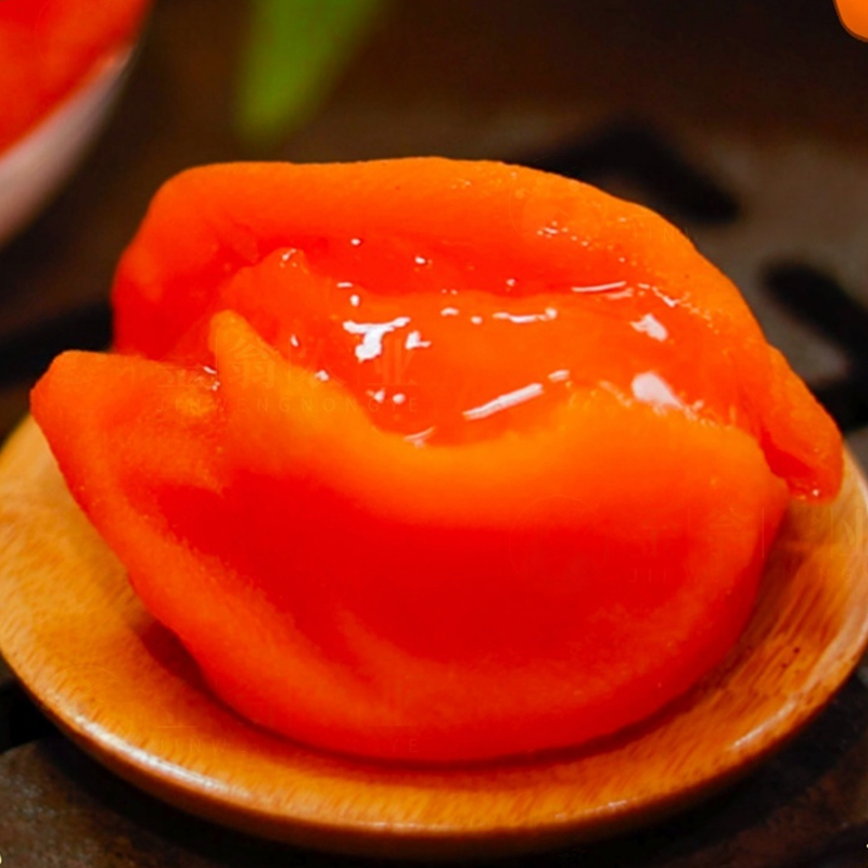 【一年食一季】陕西流心冰柿饼25年新货爆浆流心半吊干柿子 - 图1