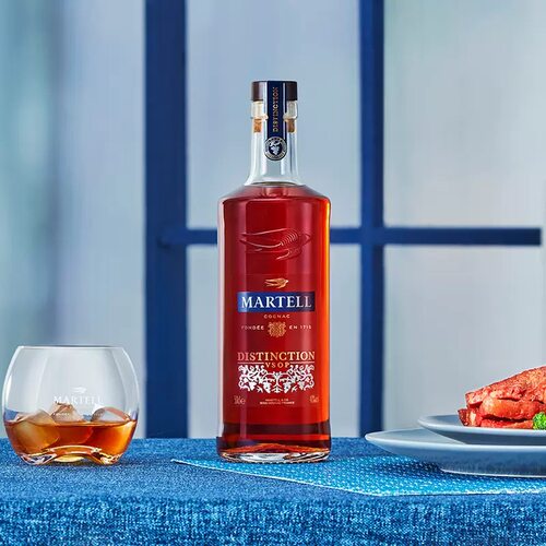 【品牌直供】Martell马爹利鼎盛VSOP级别洋酒干邑白兰地500ml正品 - 图2