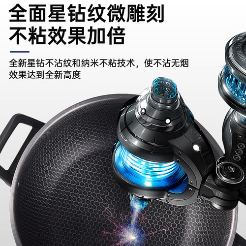 惠当家蜂窝电炒锅不粘锅家用多功能一体电热锅 - 图0