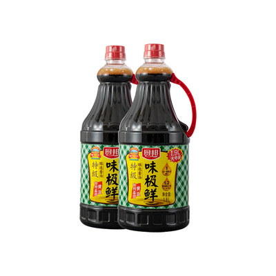 厨邦特级极鲜酿造生抽1.9L*2瓶