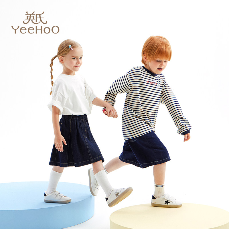 英氏童鞋儿童小白鞋春季新款防滑男童板鞋透气女童鞋宝宝休闲鞋,淘宝优惠券,粉丝福利购,淘宝优惠卷