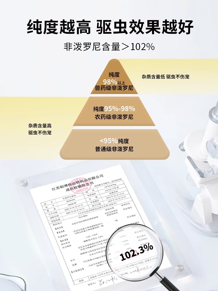 朗博特狗用非泼罗尼滴剂驱虫药宠物体外驱虫1.34ml*3支/盒中型犬 - 图0