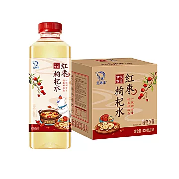 北冰洋甘饮有道红枣枸杞水500ml*6瓶[3元优惠券]-寻折猪