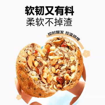 三只松鼠八宝坚果全麦欧包400g[2元优惠券]-寻折猪