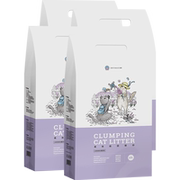 洁客宠物用品用具薰衣草膨润土结团猫砂猫沙