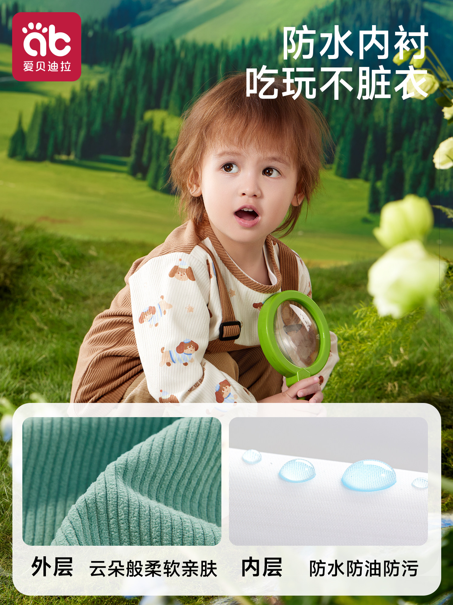 宝宝罩衣吃饭围兜儿童围裙防水防脏男宝秋冬外穿洋气饭兜画画防污,淘宝优惠券,粉丝福利购,淘宝优惠卷