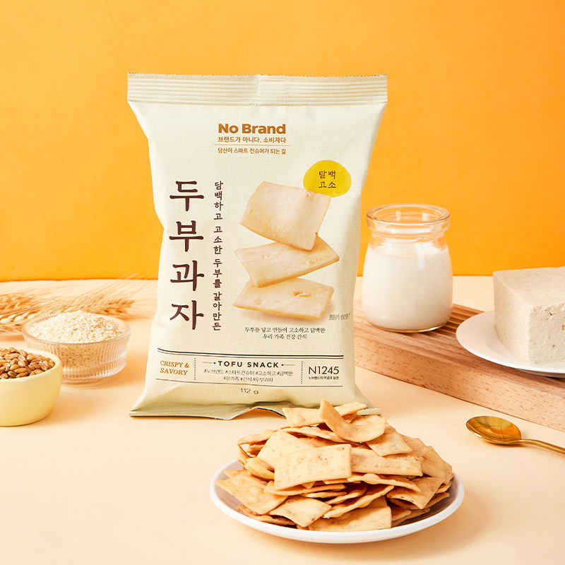 No Brand诺倍得豆腐小食112g膨化零食韩国进口脆片酥脆网红零食,淘宝优惠券,粉丝福利购,淘宝优惠卷