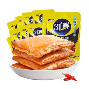 猫超包邮盐津铺子鱼豆腐200g约14包