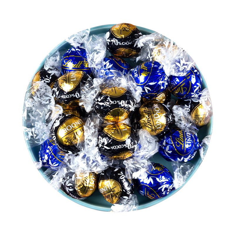 现货Lindt瑞士莲软心球60% 70%特浓黑巧进口巧克力零食圣诞节糖果,淘宝优惠券,粉丝福利购,淘宝优惠卷