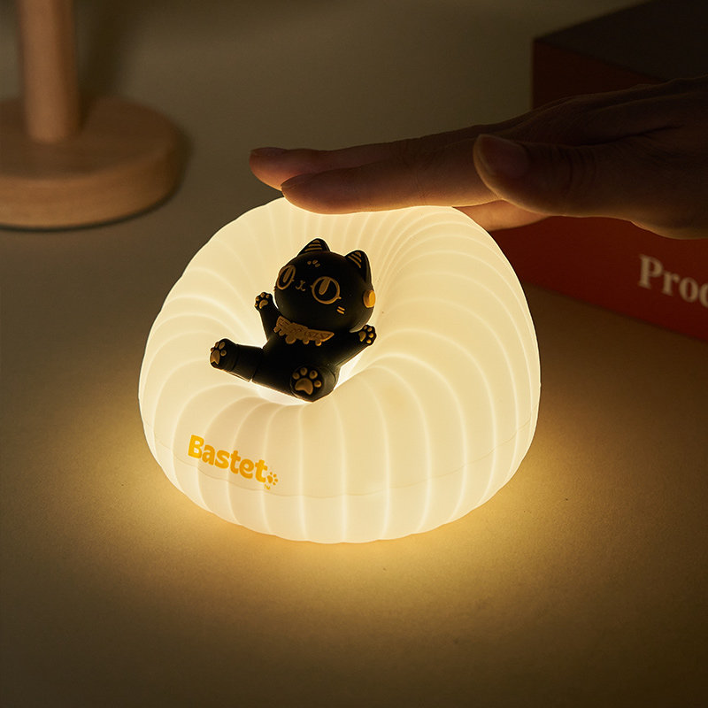 大英博物馆沙发猫氛围灯小夜灯桌面摆件装饰好物闺蜜生日礼物女生,淘宝优惠券,粉丝福利购,淘宝优惠卷