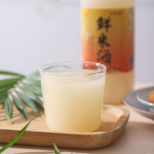 子陵滩鲜米酒本色甜酒酿1L瓶装原味5度糯米酒农家自酿低度米酒2斤 - 图1