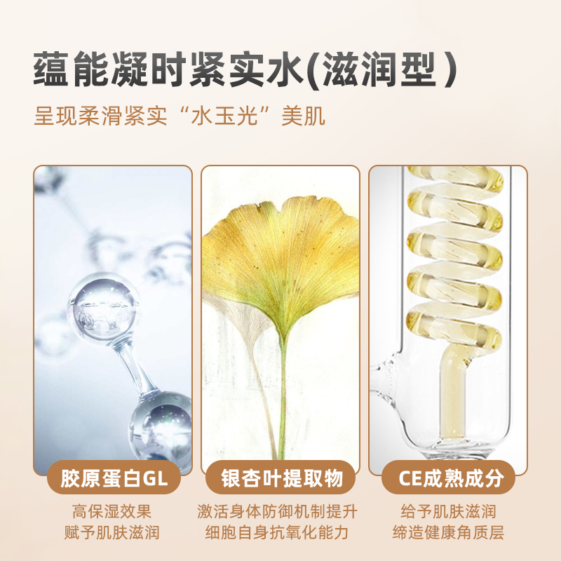 Elixir/怡丽丝尔蕴能凝时柔滑紧实水保湿补水170ml - 图1