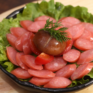 夏星台式烤香肠火腿肠冰冻肉肠烧烤食材小吃