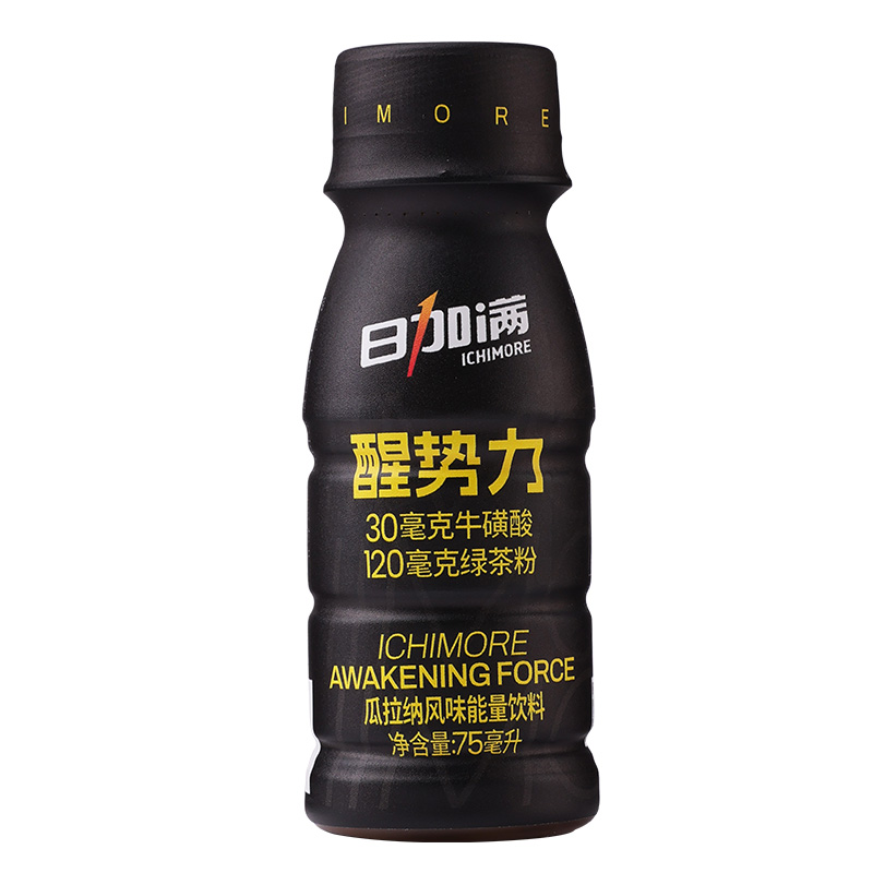 日加满醒势力瓜拉纳风味能量饮料75ml*12瓶牛磺酸绿茶粉叶黄素酯