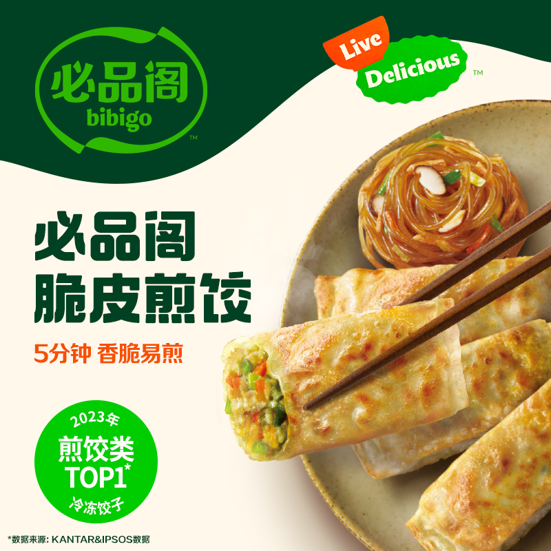 喵满分x必品阁王水饺1kg*4+煎饺250g*1+饭团210g*1共六袋早餐组合