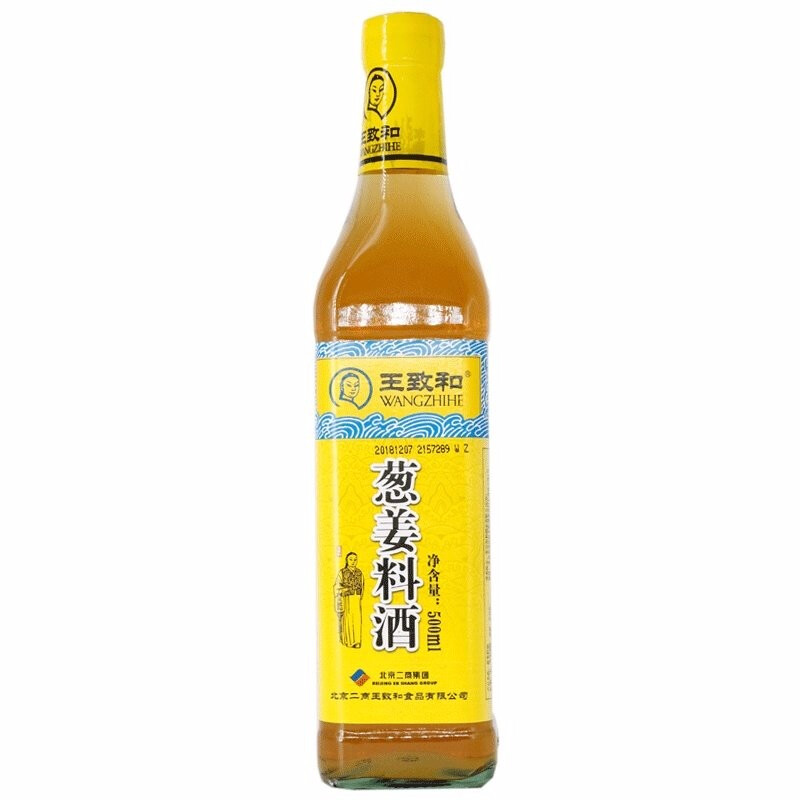 王致和葱姜料酒调味料酒 葱姜料酒500ml/瓶去腥解膻腌制 - 图0