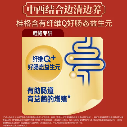 【节庆送礼】桂格猴头菇燕麦礼盒1080g养胃高纤早餐节庆送父母 图片 2