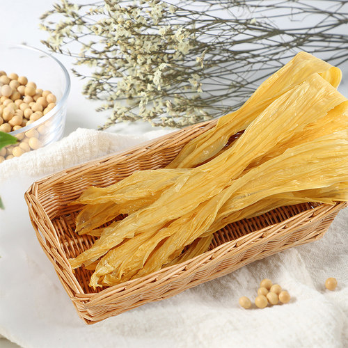 盛耳腐竹200g豆腐皮干货豆皮易泡发火锅凉拌菜 - 图0