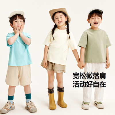 抗菌T恤迷你巴拉巴拉简约