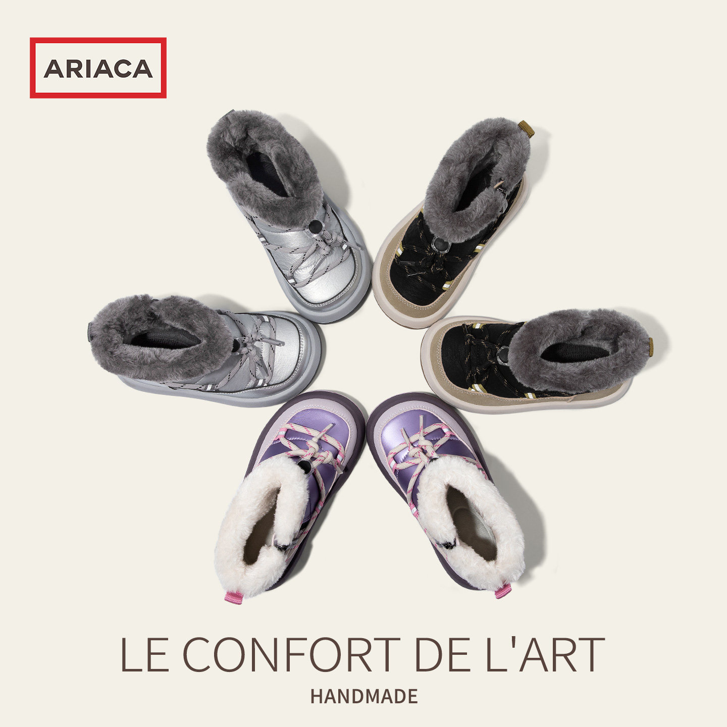 ARIACA艾芮苏女童雪地靴新款冬季加绒加厚保暖童靴儿童防水棉鞋子,淘宝优惠券,粉丝福利购,淘宝优惠卷