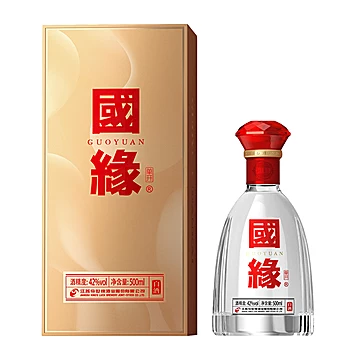 今世缘国缘42度浓香型白酒500ml*6瓶整箱商务宴请[20元优惠券]-寻折猪