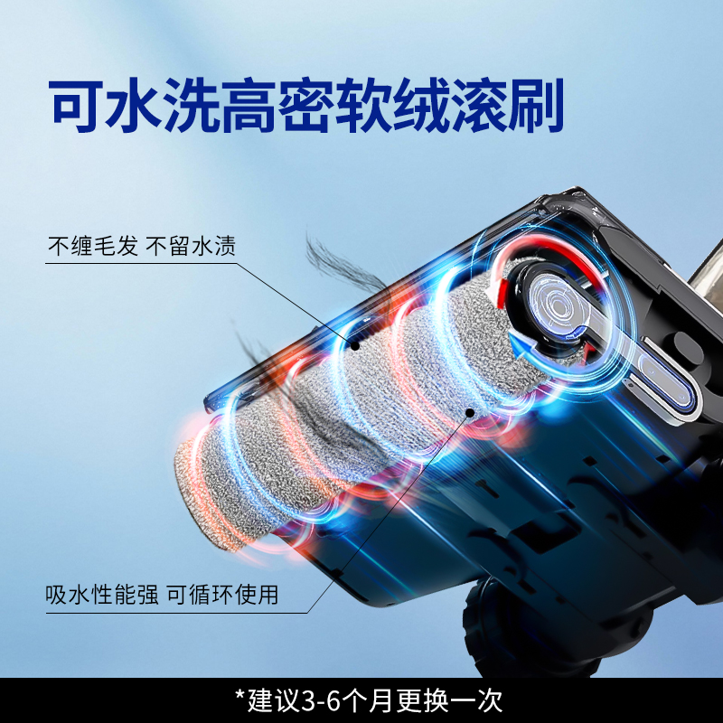 适配添可洗地机Stretch滚刷配件S/Plus/Combo滤网耗材Mix清洁液 - 图1