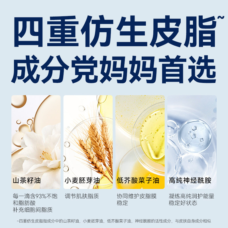 【央妈严选】婴元素婴幼儿倍润乳新生儿专用身体乳仿生脂保湿滋润