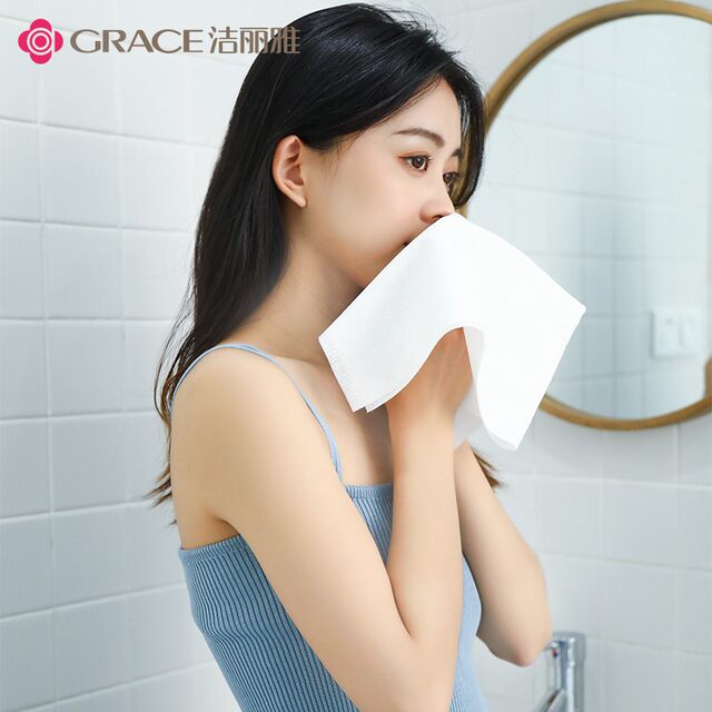 Jialiya compressed Towel Thickened Disposable Face Towel Particle ຂະຫນາດໃຫຍ່ 24*30cm Portable Travel Supplies Hotel