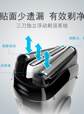 Braun博朗3020s系列电动剃须刀