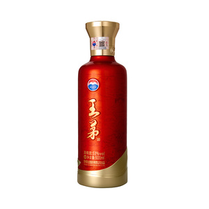 茅台（王茅）祥阖红单瓶53度酱香型白酒高度酒过节礼品
