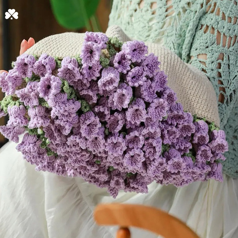 宅小仙纯手工网红玫瑰花花束毯子送女友渐变毛毯毛线钩织针织编织,淘宝优惠券,粉丝福利购,淘宝优惠卷