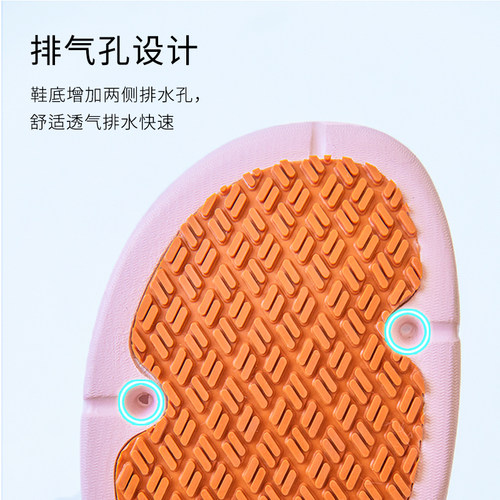 优调孕妇防滑拖鞋女老人浴室软底平底静音家居家用男洗澡夏季 - 图2