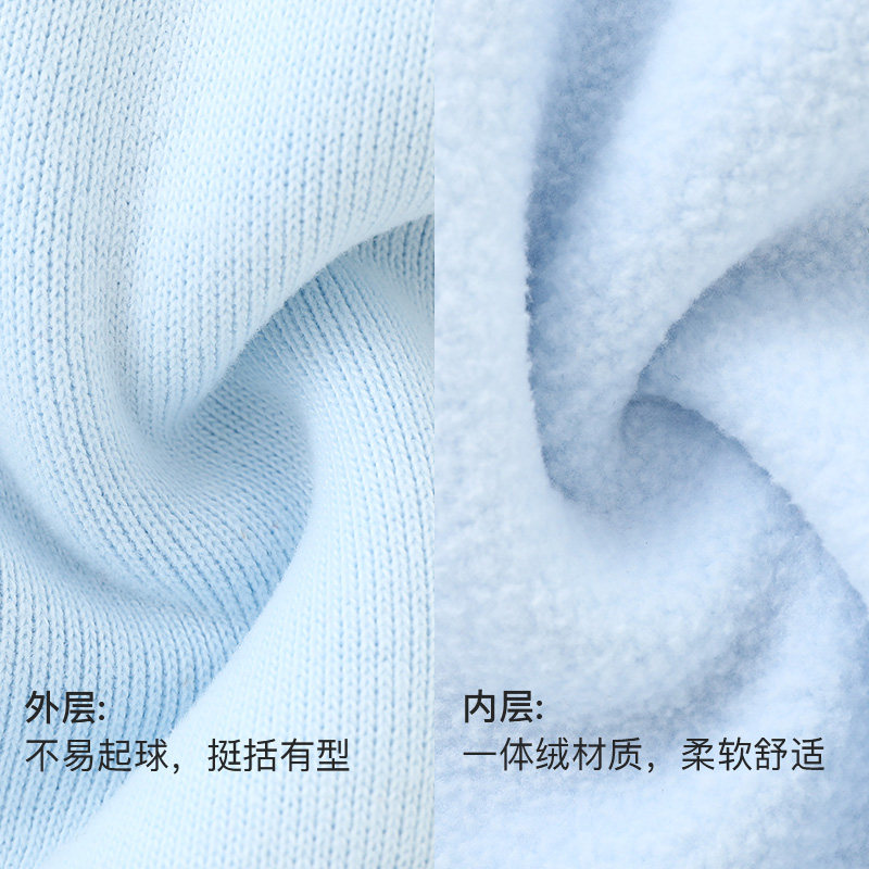 DUUDUU女童加绒卫衣秋冬新款宝宝甜美保暖长袖儿童加厚外穿上衣,淘宝优惠券,粉丝福利购,淘宝优惠卷