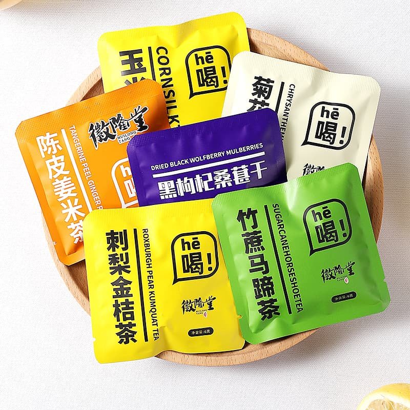 徽隆堂玉米须桑葚菊花雪梨组合茶缤纷桶36包袋泡养生茶包6款252g,淘宝优惠券,粉丝福利购,淘宝优惠卷