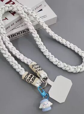 过凡可爱动物造型防丢手机挂绳