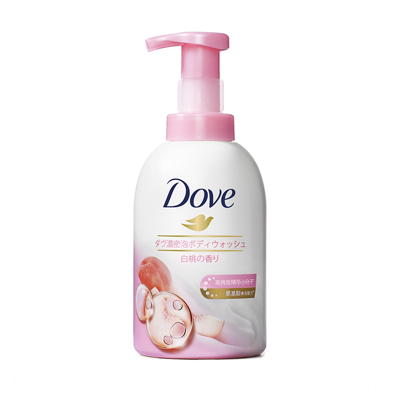 Dove/多芬云朵泡泡沐浴露沐浴液乳源自留香氨基酸 白桃果香400ml