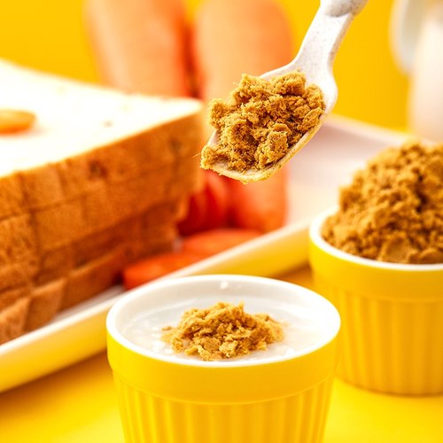 黄金香中华老字号儿童原味猪肉酥100g早餐配粥拌饭零食小贝松 - 图2