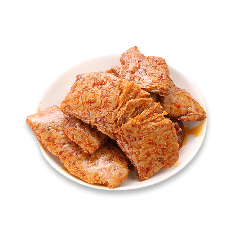 天猫超市卫龙豆干手撕素肉180g休闲零食豆制品豆干香辣味素食辣条零食小吃2