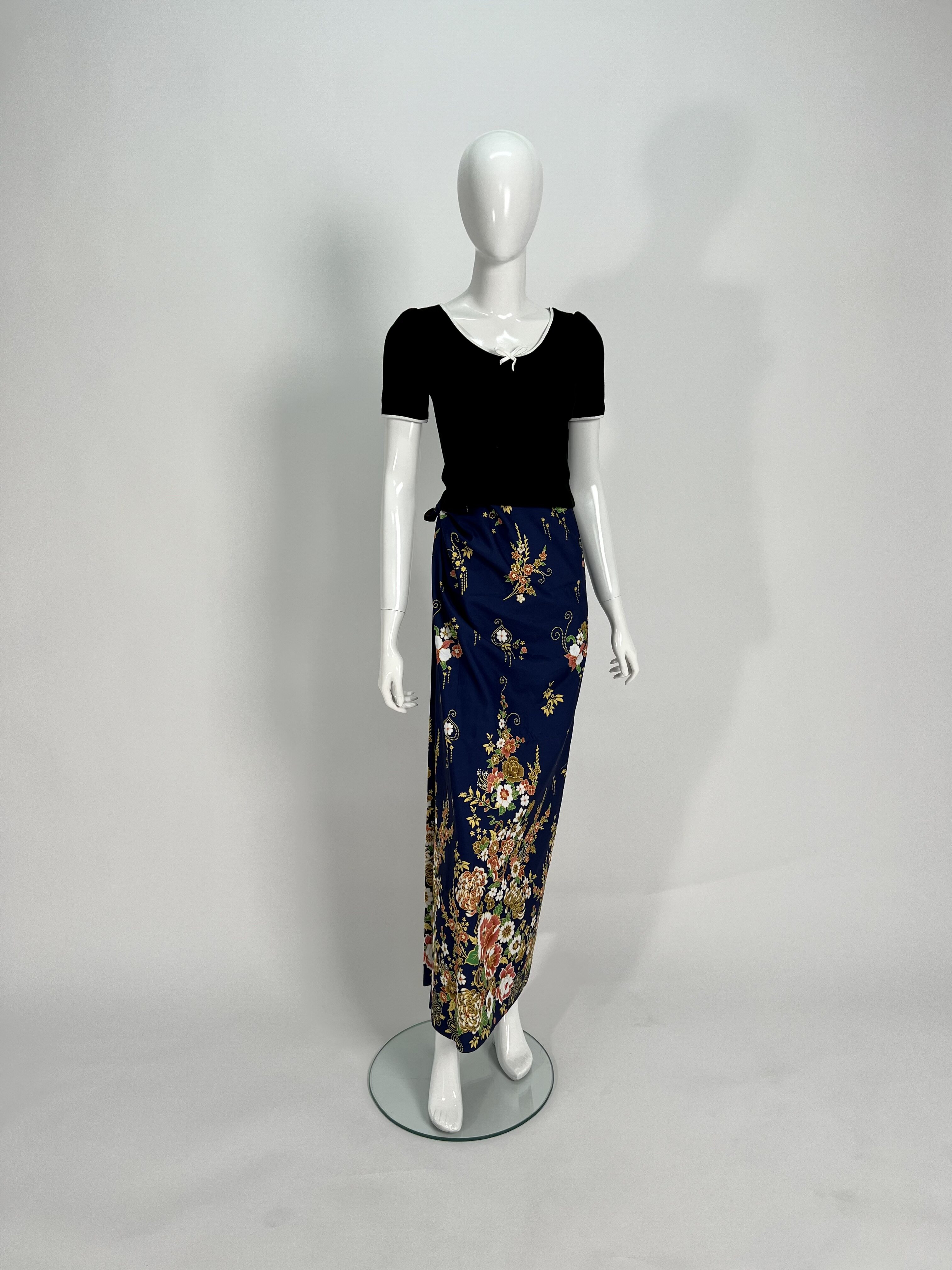 泰国缅甸隆基裙纱笼sarong笼基傣族筒裙云南夏季民族装男女半身裙