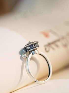 2025年新款如你所愿皆可实现本命年复古色戒指女小众设计感指环潮